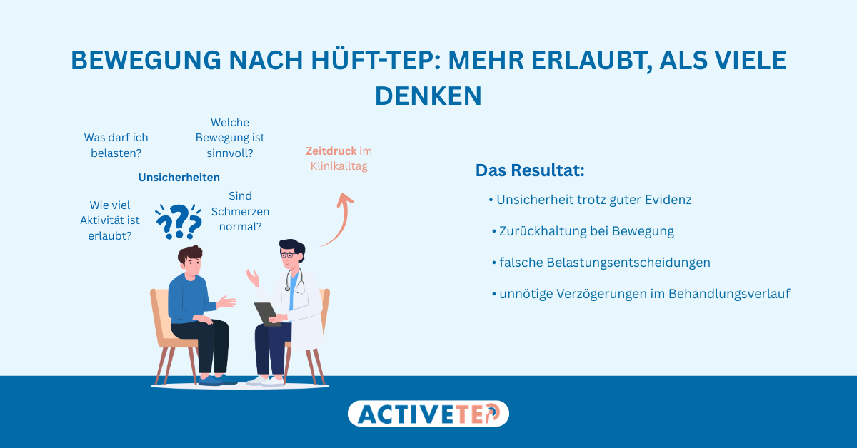 Bewegung nach Hüft-TEP: Mehr erlaubt, als viele denken